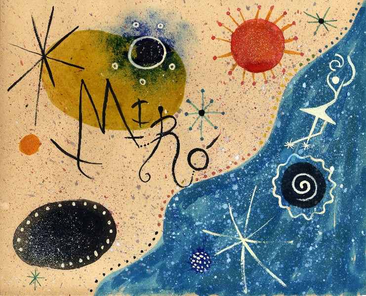 Miro,Dancer on the Beach